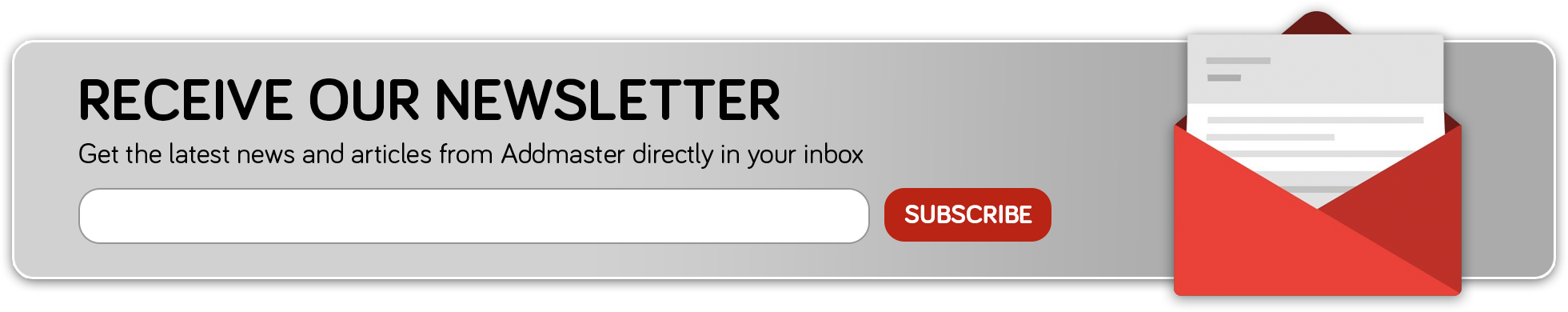 Sign up to the Addmaster Newsletter