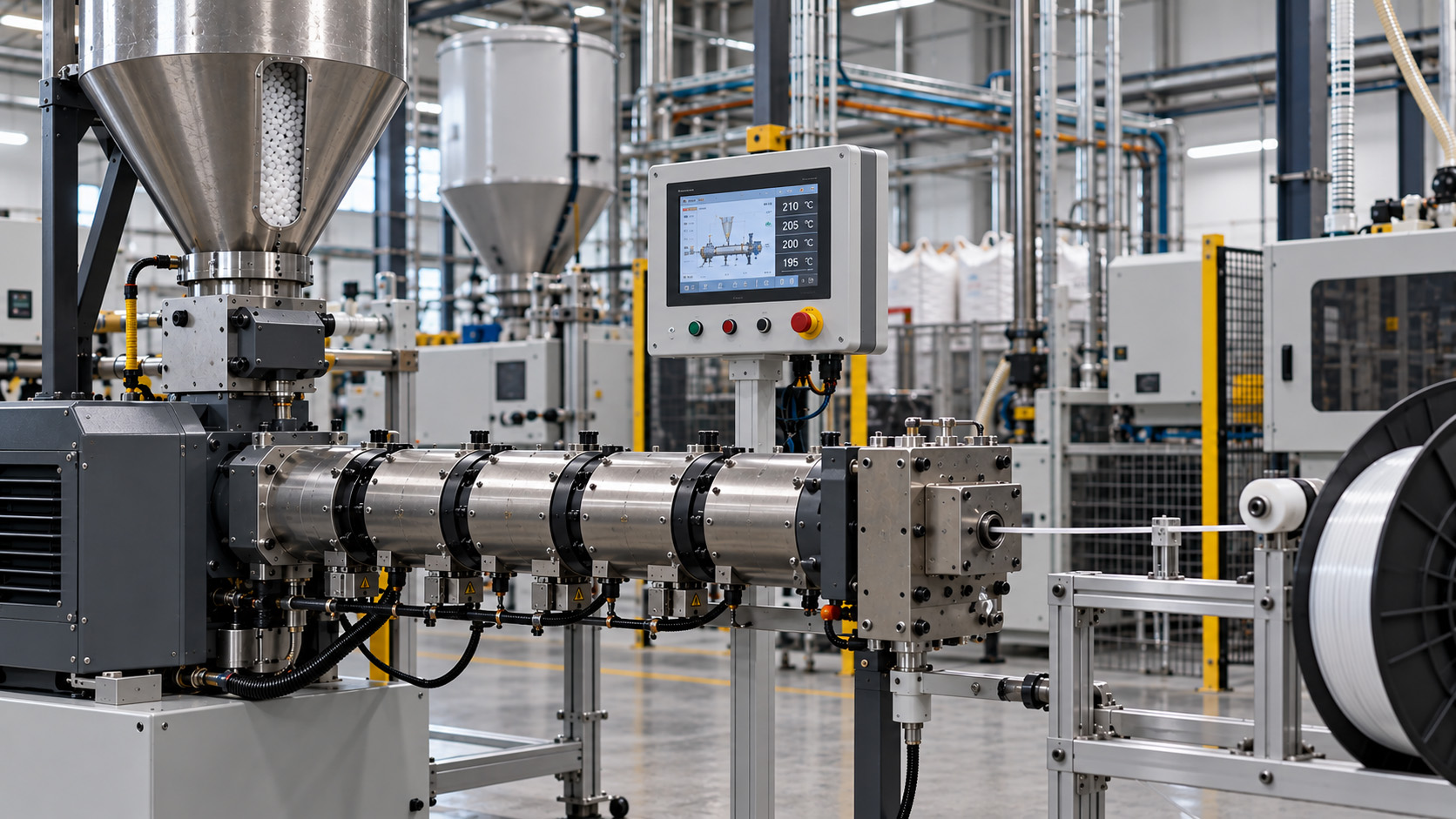 Polymer Extrusion Machine