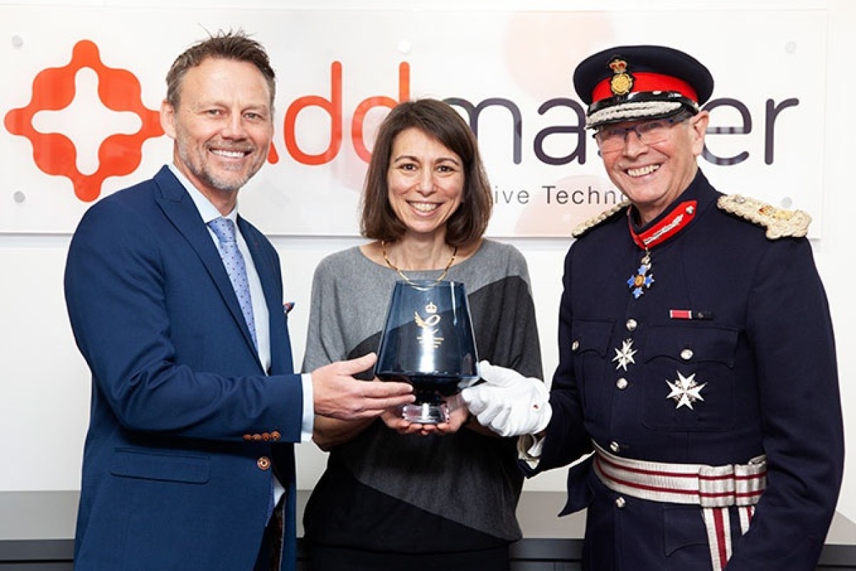 Addmaster receives Queen’s Award for Innovation