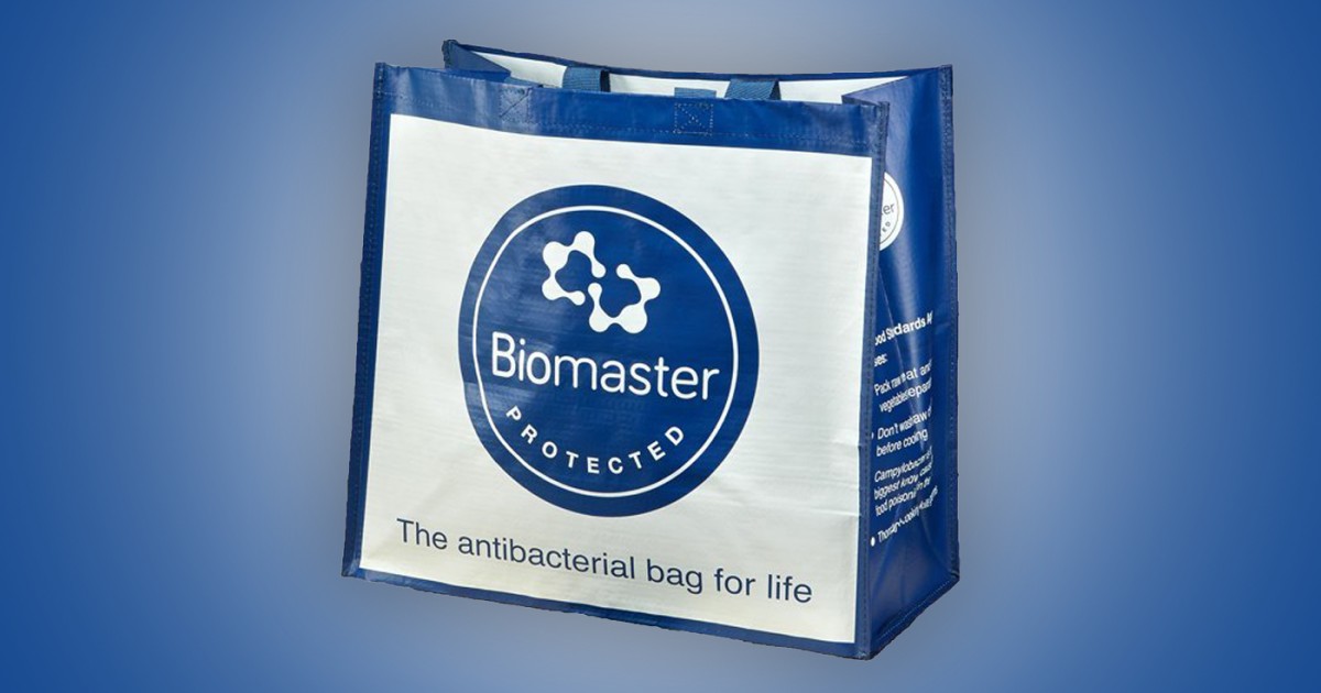 Biomaster The Bacteria Free Biomaster Antibacterial Bag for Life